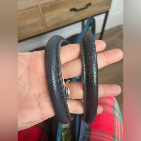 Tory Burch Tote—Teal Nylon - Picture 3 of 8